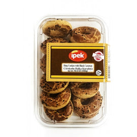 Ipek Ring Cookies with Black Caraway - Corekotlu Kandil Simidi 300 gram