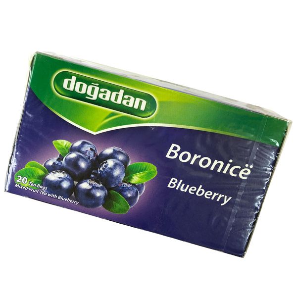 Dogadan Blueberry Tea - Yaban Mersini Cayi 20 Pieces