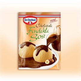 Dr Oetker Hazelnut Sauce with Chocolate - Cikolatalı Findikli Sos 130 gram