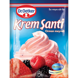 Dr Oetker Whipped Cream Forest Fruit - Krem Santi Orman Meyveli 75 gram