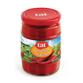Tat Hot Red Pepper Paste - Aci Kirmizi Biber Salcasi 550 gram
