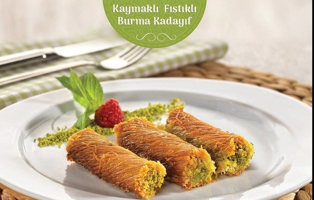 Faruk Gullu Burma Kadaifi (with pistachios) 1 lb