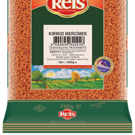 Reis Red Lentils - Kirmizi Mercimek 1 kg